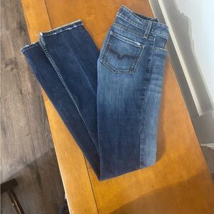 Kimes Ranch Dark Blue Straight Leg Jeans